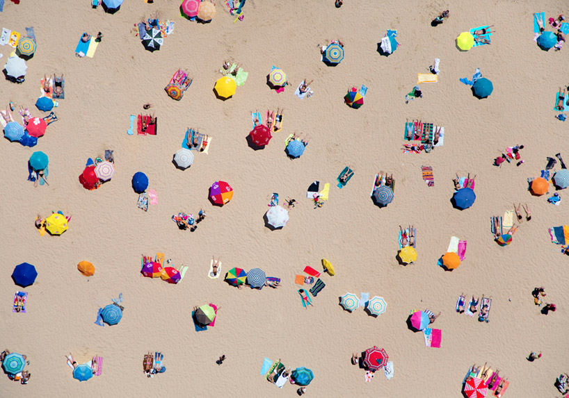 A La Plage A La Piscine Aerial Beach Bum Photographs By