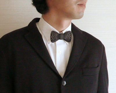 3D printed bow tie by monocircus