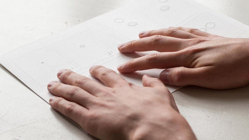 a tactile comic book designed for the blind by philipp meyer