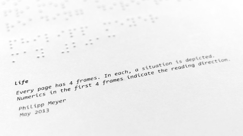 a tactile comic book designed for the blind by philipp meyer