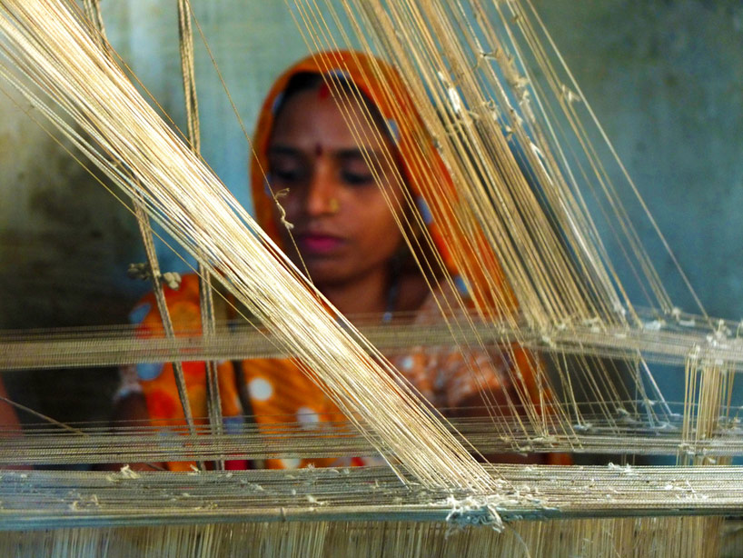 david adjaye designs silk weaving workshop in varanasi, india 