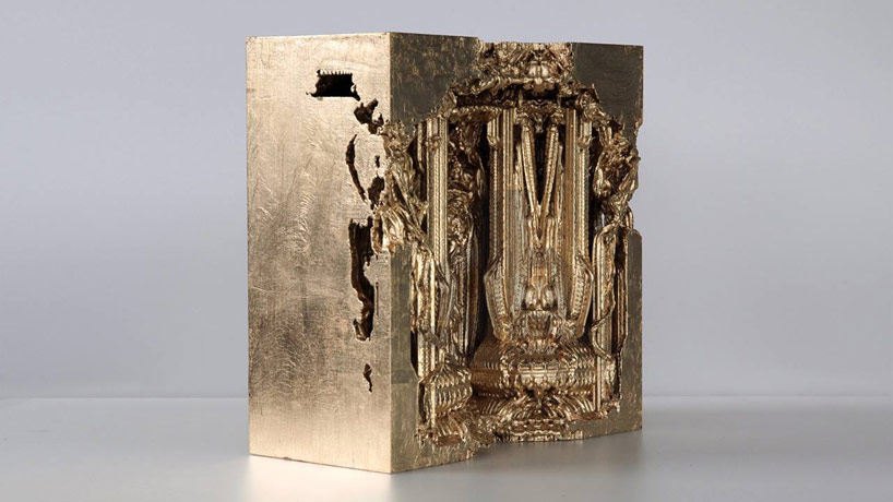 digital grotesque: a 3D printed room by michael hansmeyer