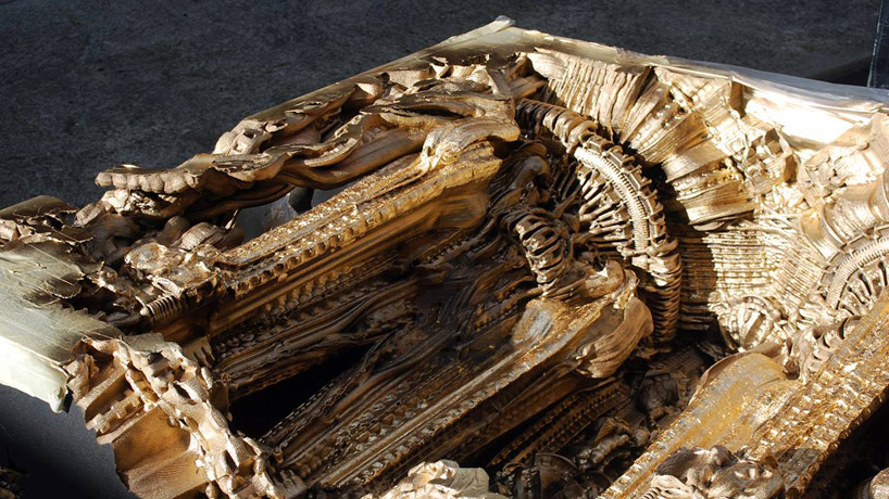 digital grotesque: a 3D printed room by michael hansmeyer