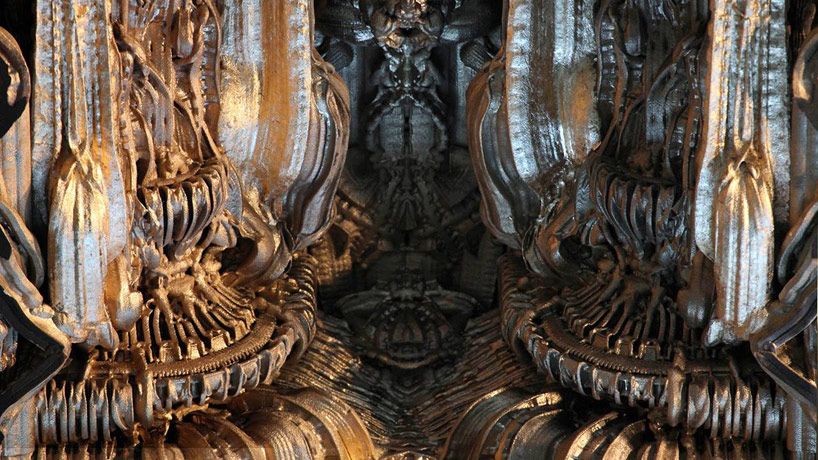 digital grotesque: a 3D printed room by michael hansmeyer