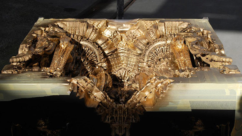 digital grotesque: a 3D printed room by michael hansmeyer