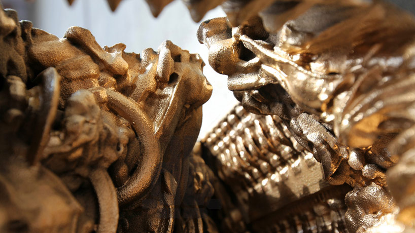 digital grotesque: a 3D printed room by michael hansmeyer