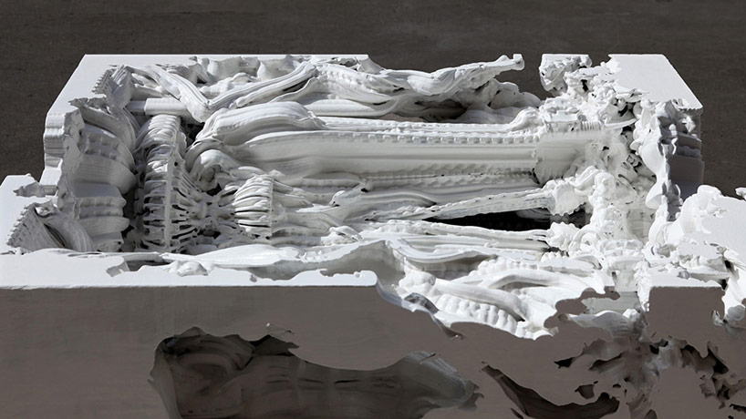digital grotesque: a 3D printed room by michael hansmeyer