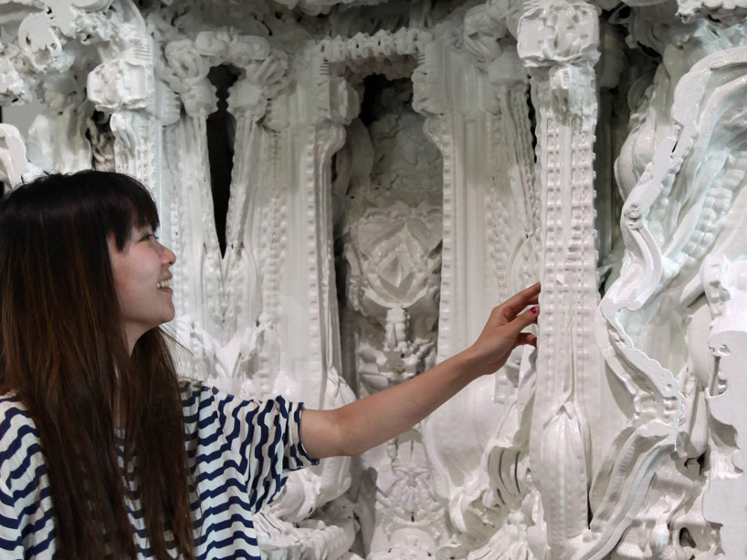 digital grotesque: a 3D printed room by michael hansmeyer