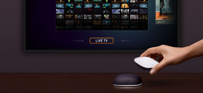 fanTV entertainment system by fuseproject cuts clutter
