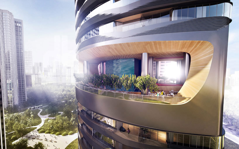 ferra luxury residential condo in singapore by pininfarina