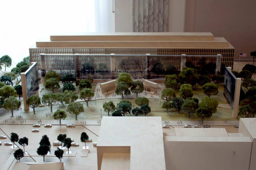 frank gehry's revised eisenhower memorial approved