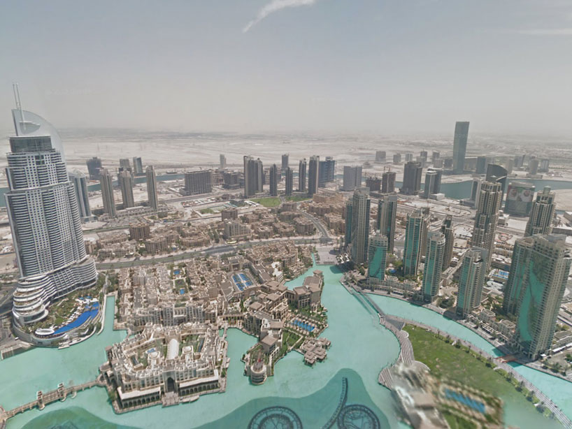 google maps reaches new heights with views inside burj khalifa