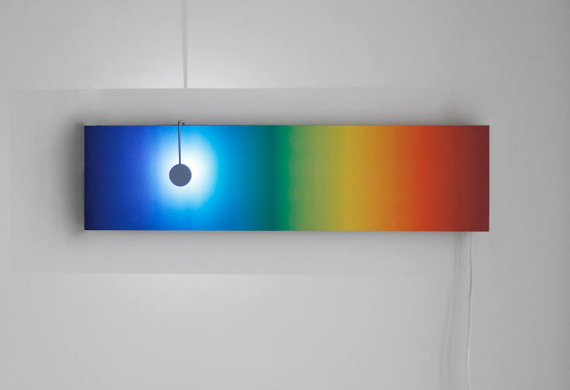 kinetic sunset sunrise lamps by barbora adamonyte