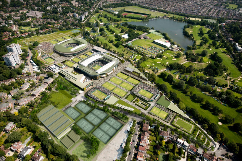grimshaw architects unveil full wimbledon master plan 