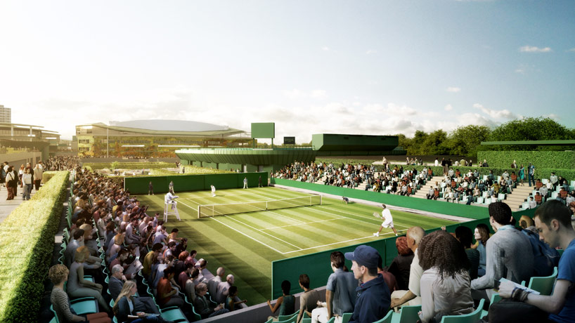 grimshaw architects unveil full wimbledon master plan 
