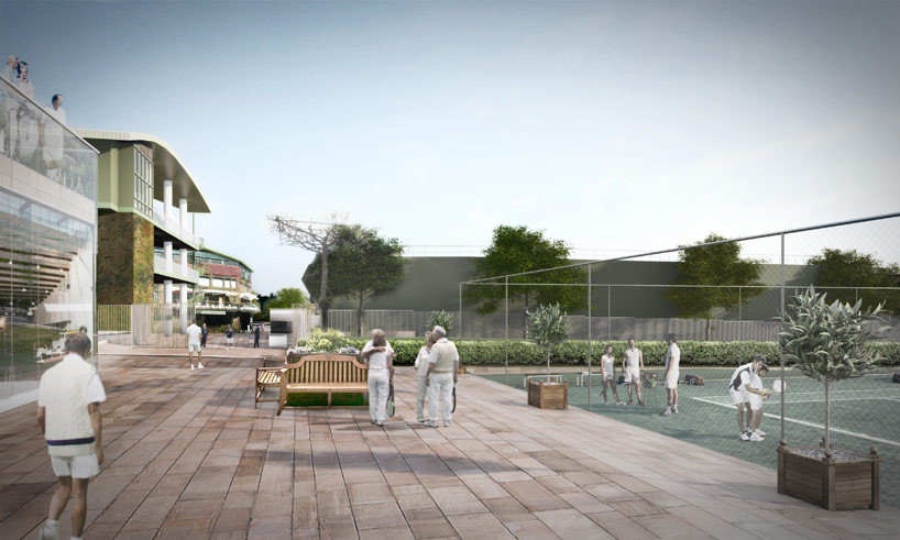 grimshaw architects unveil full wimbledon master plan 
