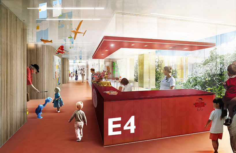 schmidt hammer lassen to design hospital hvidovre in copenhagen