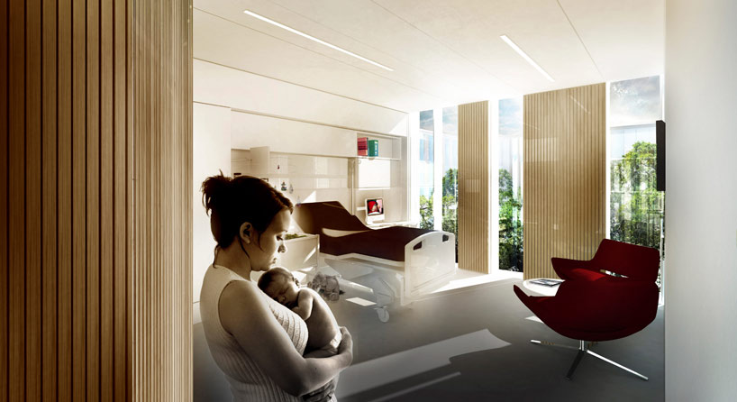 schmidt hammer lassen to design hospital hvidovre in copenhagen