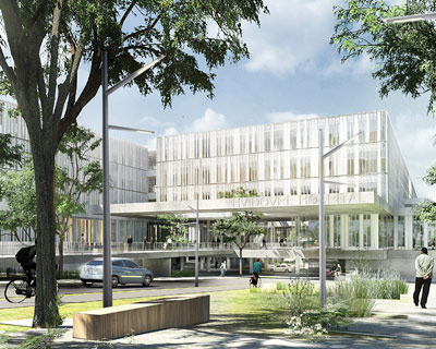 schmidt hammer lassen to design hospital hvidovre in copenhagen