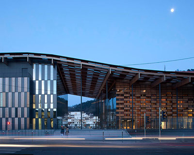 kengo kuma bresancon art center mimics landscape tectonics