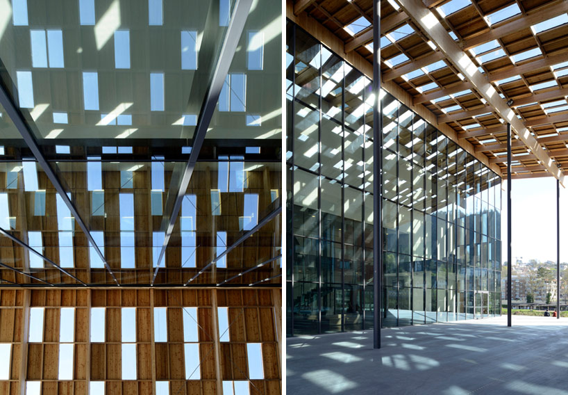 kengo kuma bresancon art center mimics landscape tectonics