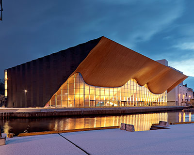 ALA architects complete the kilden performing arts center