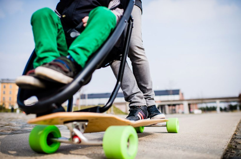 quinny skateboard stroller