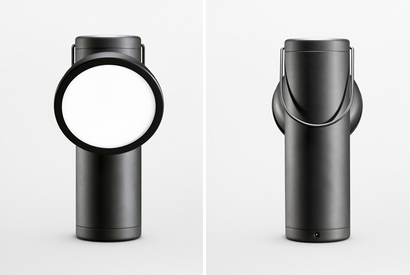 M lamp by david irwin resembles 19th century miner's lantern