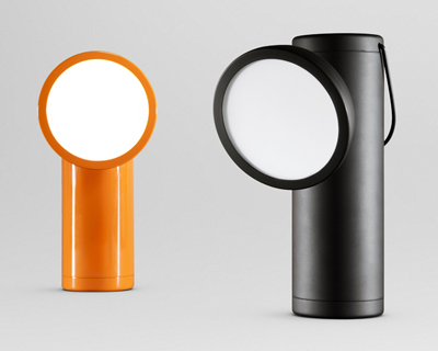 M lamp by david irwin resembles 19th century miner's lantern