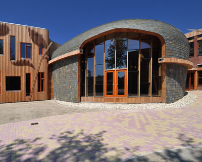 24H design marecollege extension based on ancient symbol