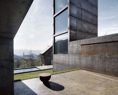 marte marte architekten design cor ten steel tower for family