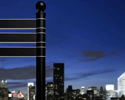 points   the most advanced directional sign by BREAKFAST