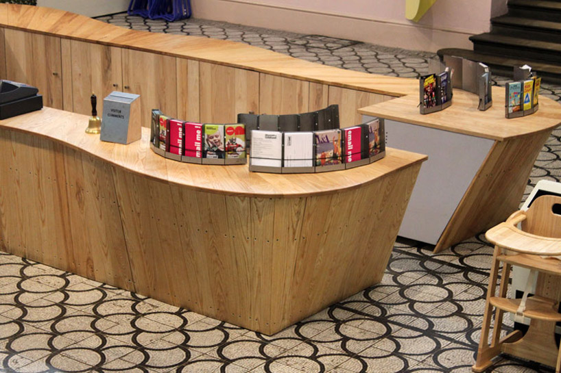 museum of childhood information desk by peter marigold museum of childhood information desk by peter marigold