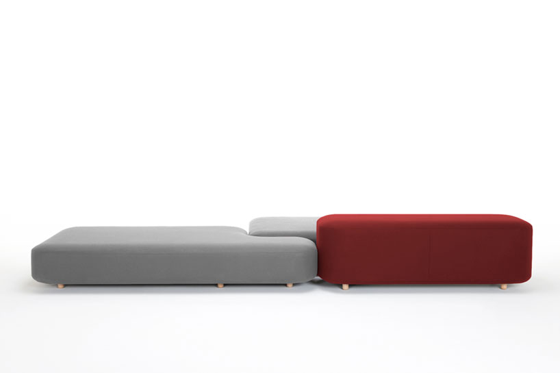 naoto fukasawa designs common modular seating for viccarbe