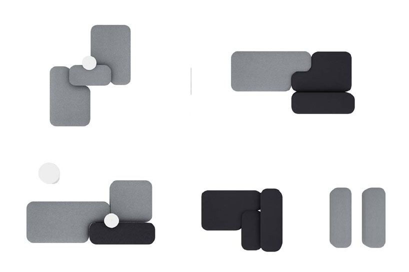 naoto fukasawa designs common modular seating for viccarbe