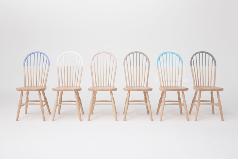 nendo: akimoku bentwood furniture collection for edition blue
