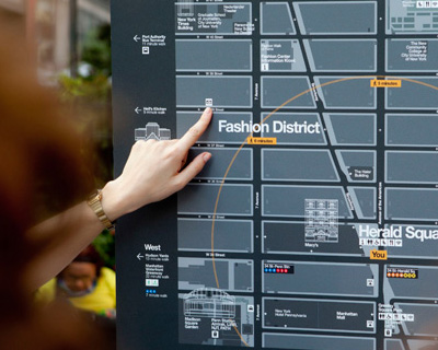 walkNYC pedestrian maps by the pentacitygroup