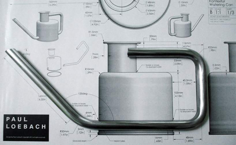 paul loebach: X3 watering can at wanted design 2013