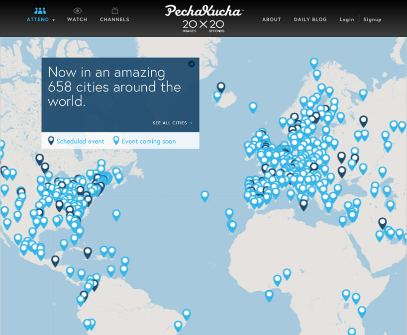 pechakucha website now home to over 1000 presentations
