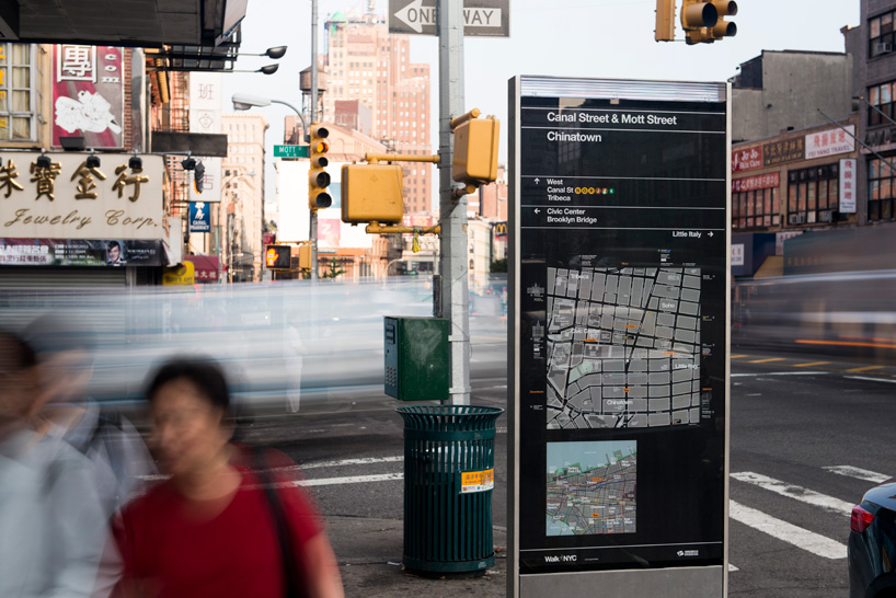 walkNYC pedestrian maps by the pentacitygroup