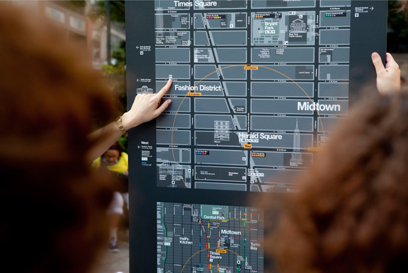 walkNYC pedestrian maps by the pentacitygroup