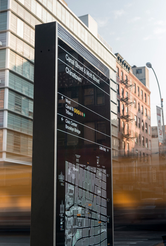 walkNYC pedestrian maps by the pentacitygroup
