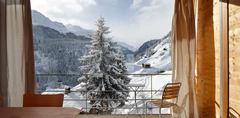 peter-zumthor house in leis peter zumthor's vacation homes in leis, vals
