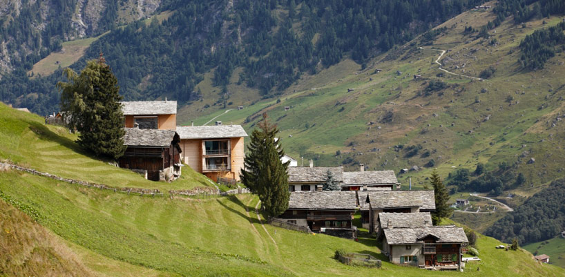 peter-zumthor house in leis peter zumthor's vacation homes in leis, vals