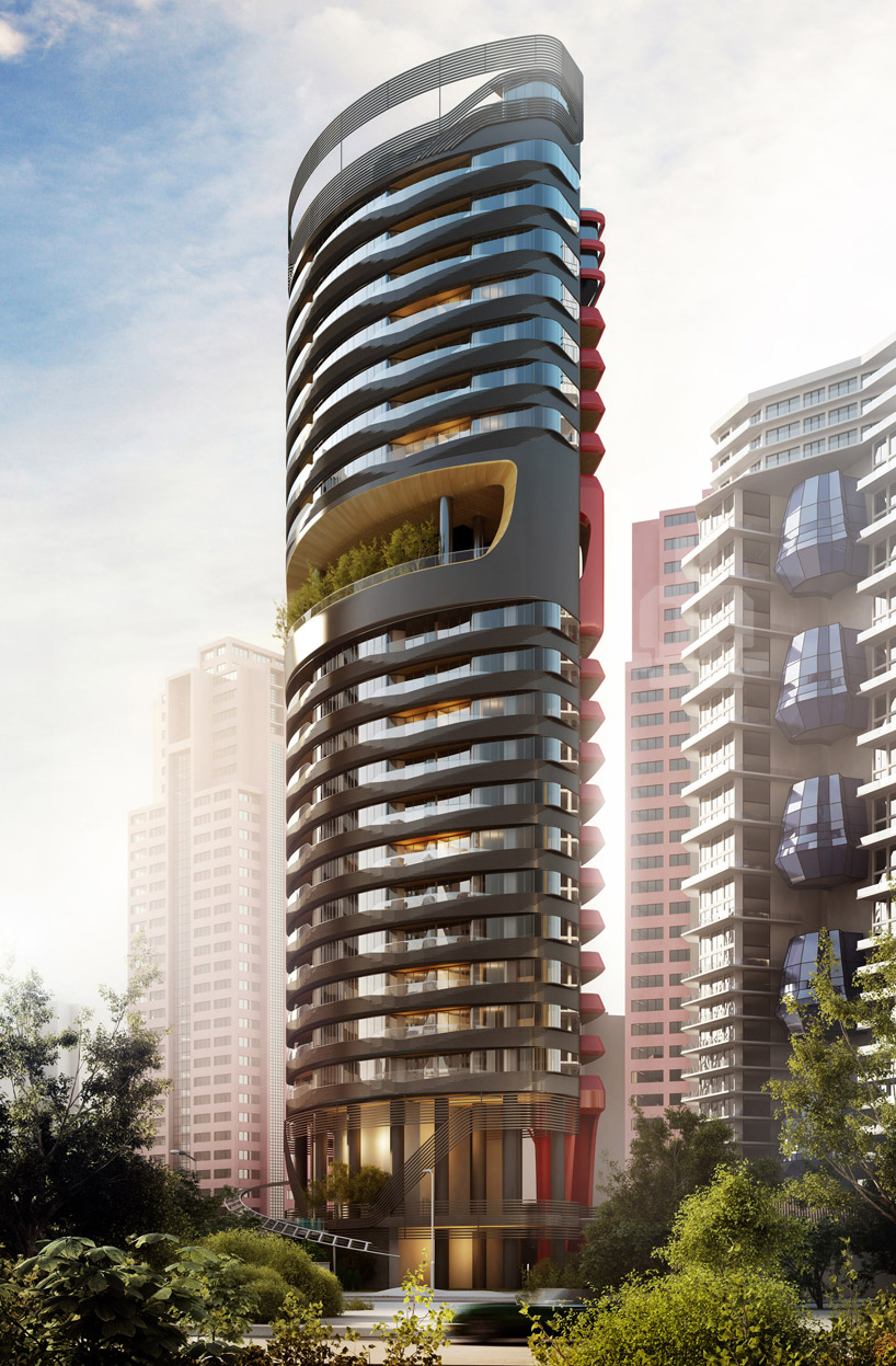 ferra luxury residential condo in singapore by pininfarina