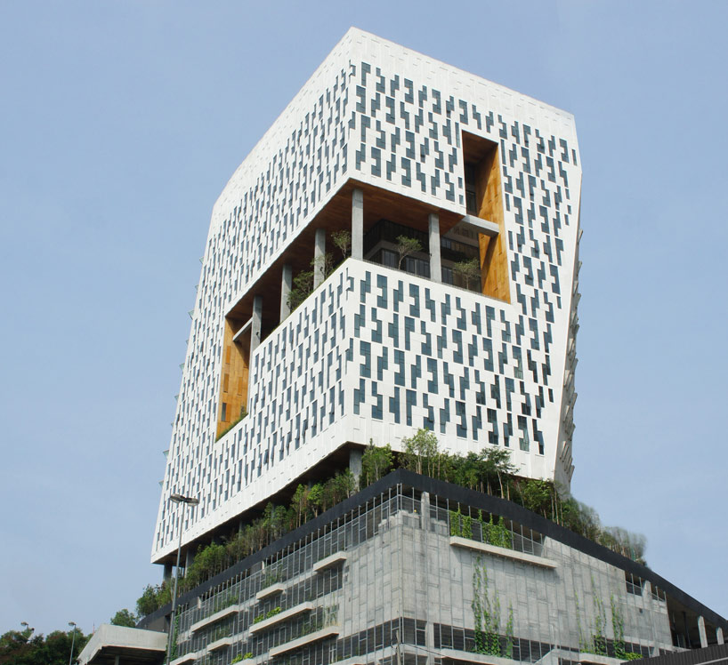 zlg design: point92 office building in malaysia