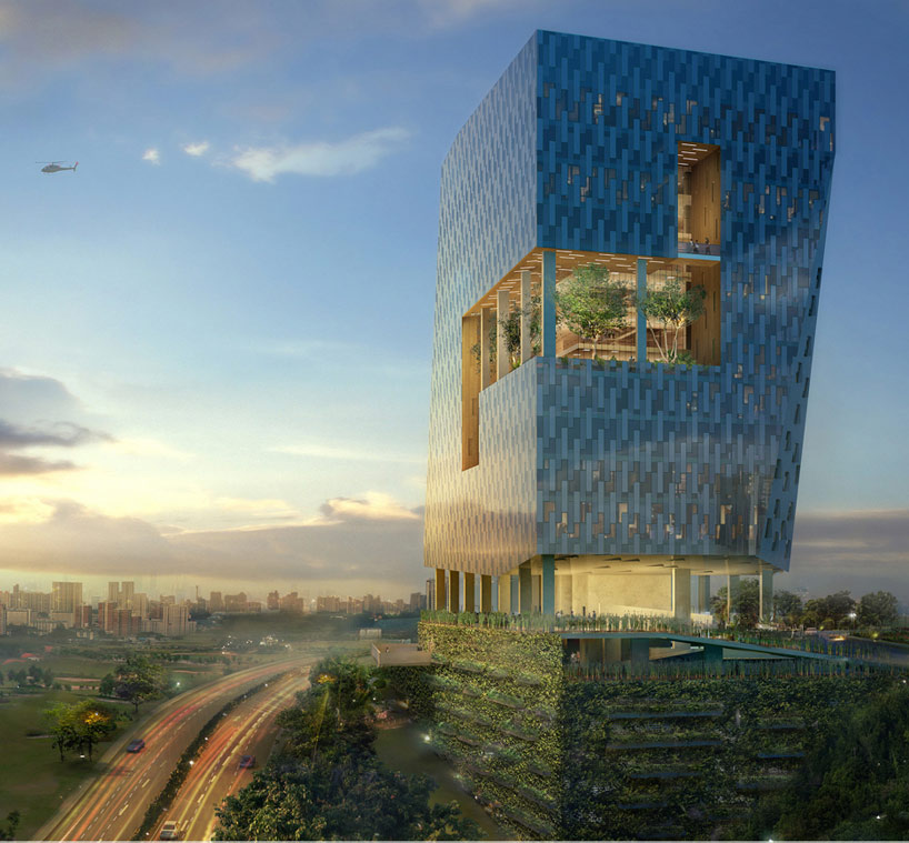 zlg design: point92 office building in malaysia
