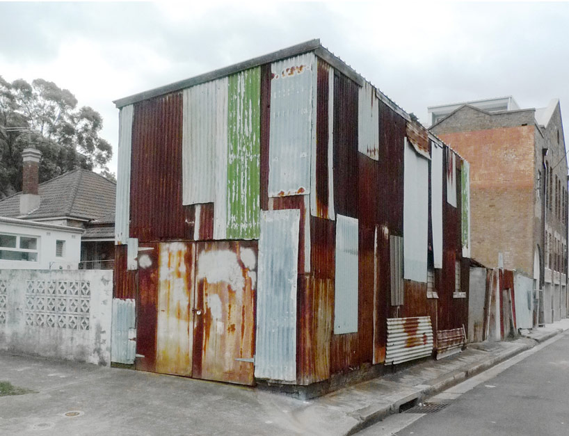raffaello rosselli converts an australian tinshed into office