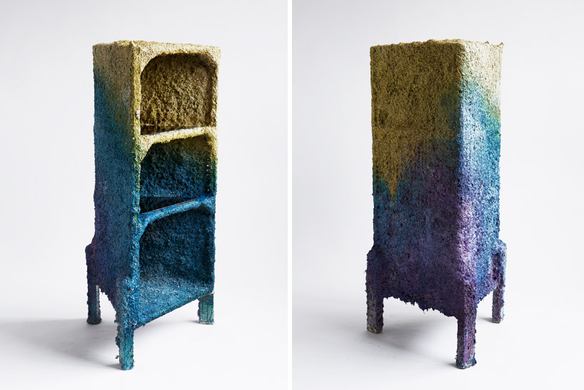 James Shaw Creates Furniture Using Spray Guns