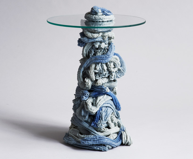 james shaw creates furniture using spray guns